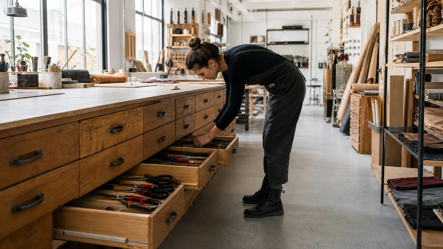 Photo éditoriale — Organiser un atelier créatif fonctionnel — scène 1