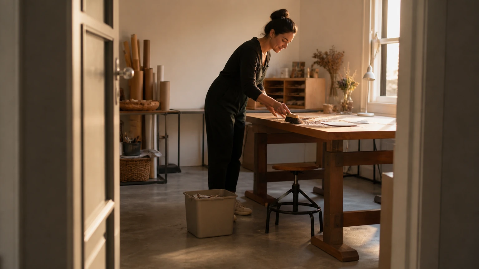Photo éditoriale — Organiser un atelier créatif fonctionnel — scène 3
